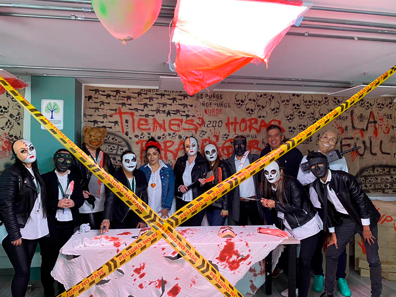 Gerencia Comercial y de Mercadeo en el Concurso de Decoración Halloween 2022