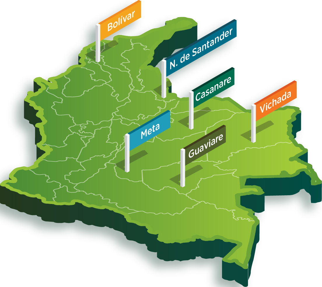 Mapa de Centros de Experiencia