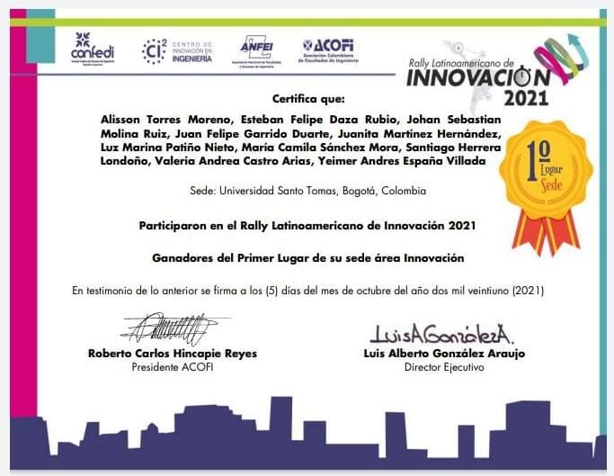 Estudiantes de Los Libertadores participaron en el Rally de Innovación